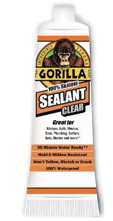 Gorilla 100 Percent Silicone Sealant Caulk
